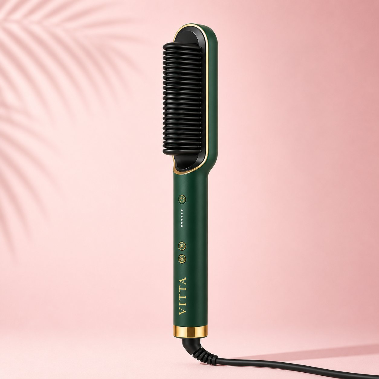 VITTA Style Duo — 2-in-1 Ionic Ceramic Straightener & Curling Brush