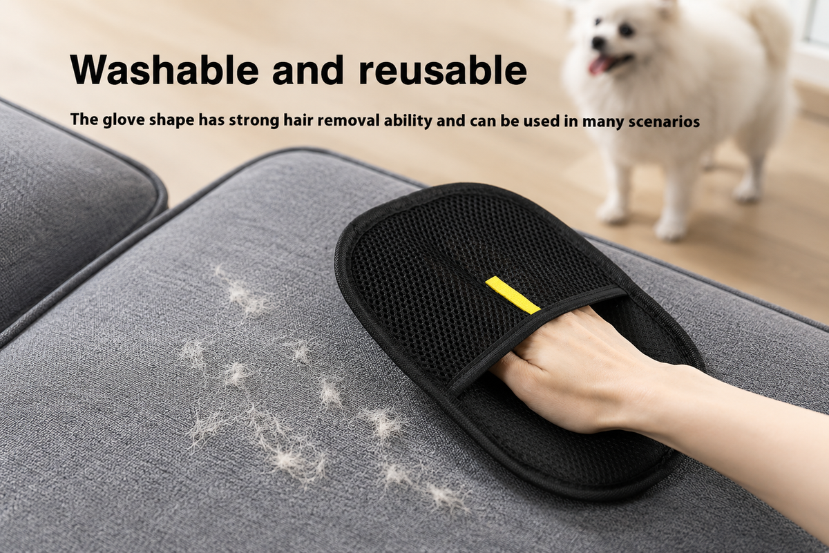 PawClean Pro™ – Pet Hair Remover Mitt for Dogs and Cats
