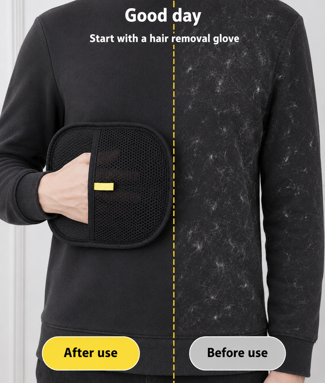 PawClean Pro™ – Pet Hair Remover Mitt for Dogs and Cats