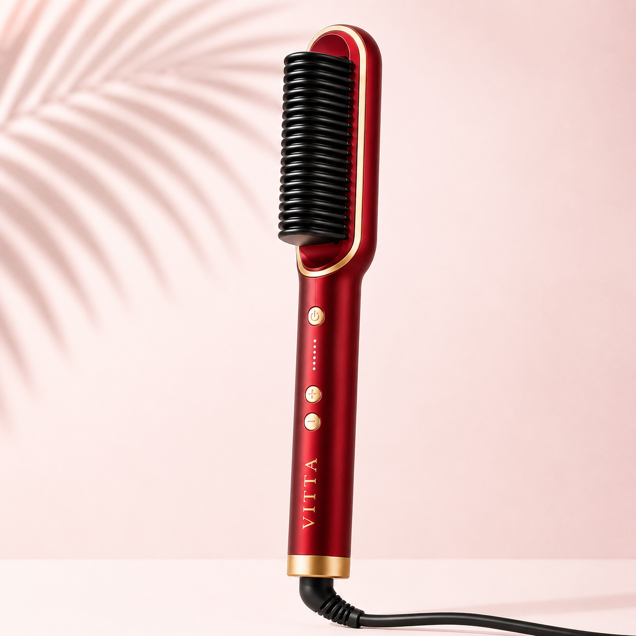 VITTA Style Duo — 2-in-1 Ionic Ceramic Straightener & Curling Brush