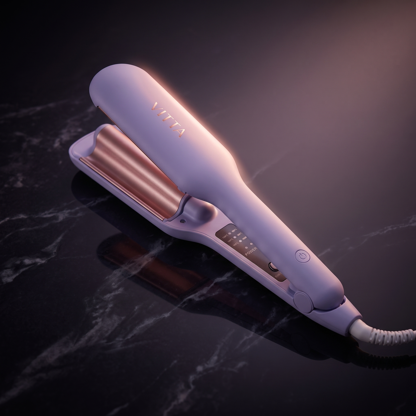 VITTA Deep Wave Hair Iron 32mm | Professional Ceramic Hair Waver with 4 Heat Settings
