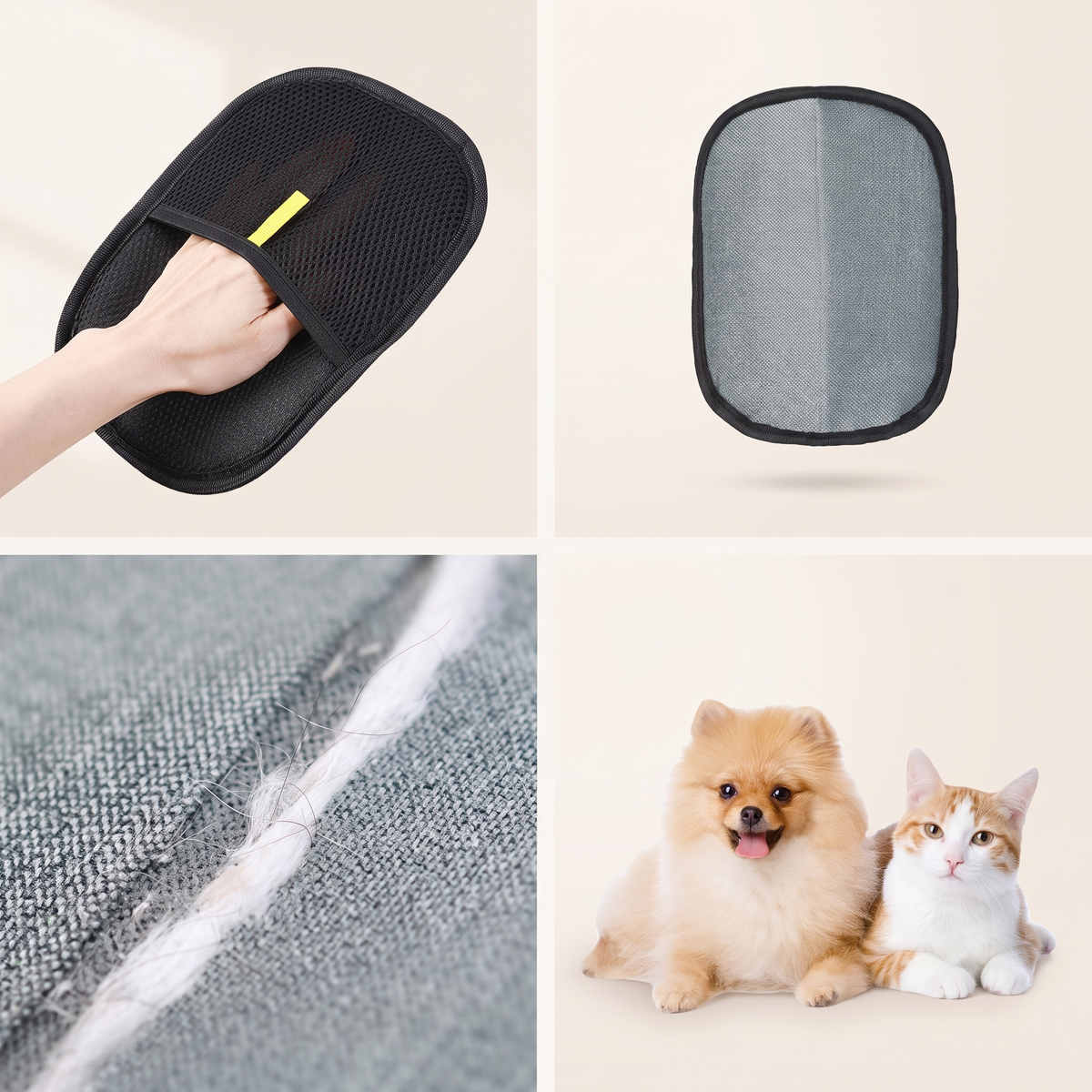 PawClean Pro™ – Pet Hair Remover Mitt for Dogs and Cats