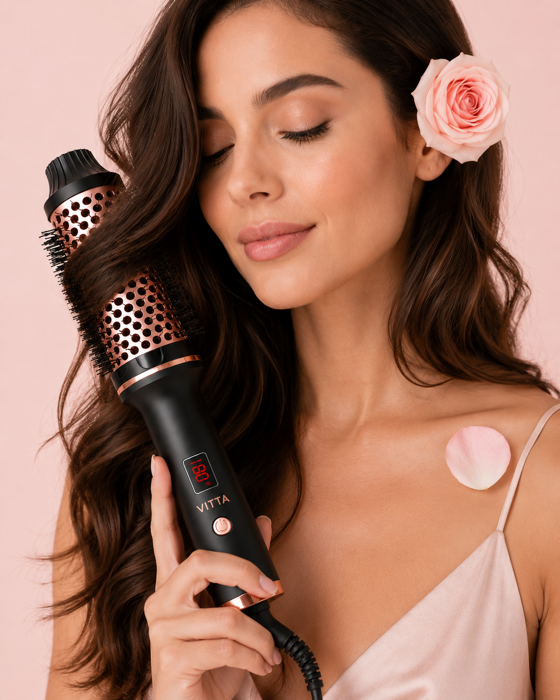 VITTA Curl Pro™ | 3-in-1 Ionic Ceramic Curling & Volumizing Brush