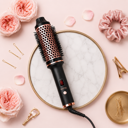 VITTA Curl Pro™ | 3-in-1 Ionic Ceramic Curling & Volumizing Brush